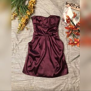 💫Plum Mini Party Dress